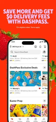 DoorDash: Food, Grocery, More 스크린샷 4