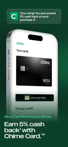 Chime® – Mobile Banking 스크린샷 2