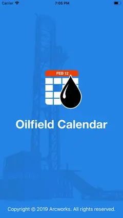Oilfield Calendar 스크린샷 1