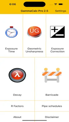 Gamma Calculator Pro 스크린샷 1