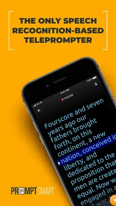 PromptSmart Pro - Teleprompter screenshot 1