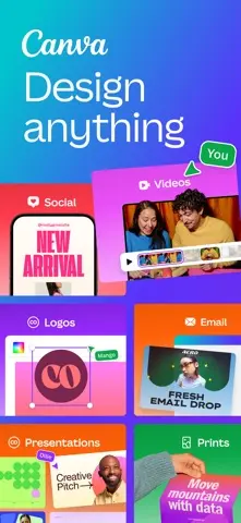 Canva AI Photo & Video Editor 스크린샷 1