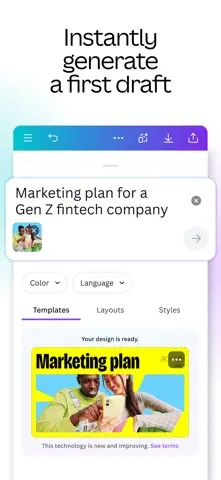Canva AI Photo & Video Editor 스크린샷 3