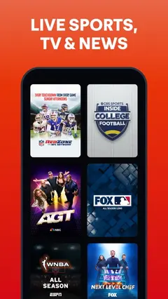 Fubo: Watch Live TV & Sports 스크린샷 2