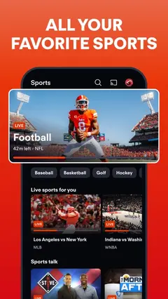 Fubo: Watch Live TV & Sports 스크린샷 3