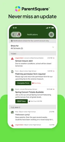 ParentSquare 스크린샷 1