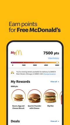 McDonald's 스크린샷 1