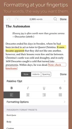 Scrivener 스크린샷 1