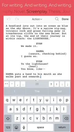 Scrivener 스크린샷 4