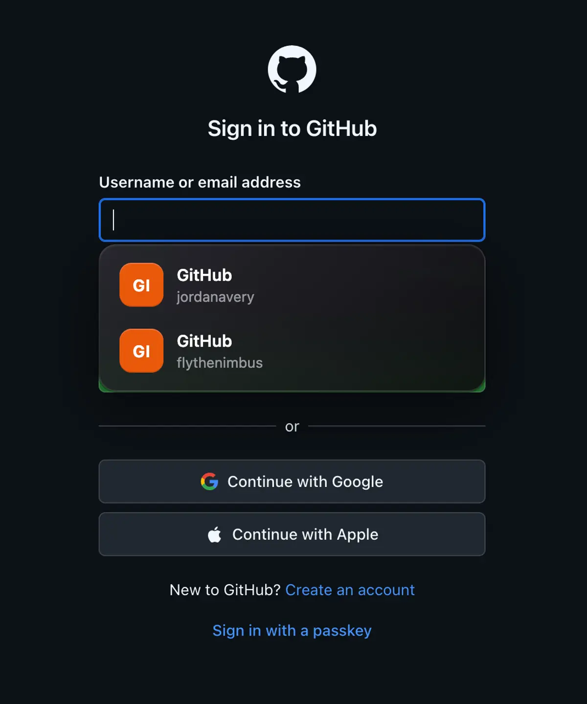 Bramble 확장의 Personal Vault 목록: 항목 1,100개, 필터와 검색, GitHub·1Password Business 항목