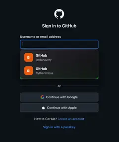 Bramble 확장의 Personal Vault 목록: 항목 1,100개, 필터와 검색, GitHub·1Password Business 항목