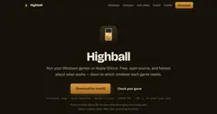 Highball 라이브러리 화면. 위에 All·Steam·Epic 필터, 아래에 게임 커버 12개와 각각 Verified 표시.