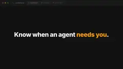 nodeterm 캔버스: 'api server' 터미널, RUNNING 배지가 붙은 Claude 에이전트 노드, 그 에이전트에 선으로 연결된 스티키 노트, 에디터와 diff 노드가 지도처럼 배치된 화면