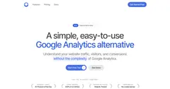 OpenAnalytics 개요 화면: 방문자 426·페이지뷰 688·이탈률 46%·평균 방문 1분 36초·매출 카드, 하루 시간대별 방문 그래프, 아래에 인기 페이지·유입 경로(직접, X, Product Hunt, GitHub, Google)·매출 패널