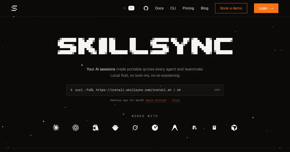 A terminal running txcript: the install finishes, then a continue command carries a session into another agent.